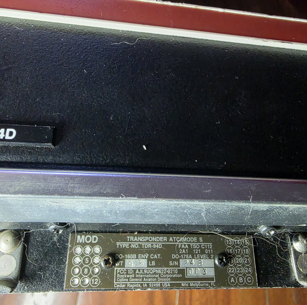 TRANSPONDER ATC MODE S TDR 94D