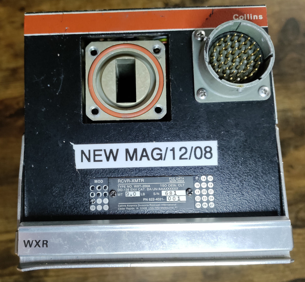 COLLINS RCVR-XMTR - : 622-4021-001