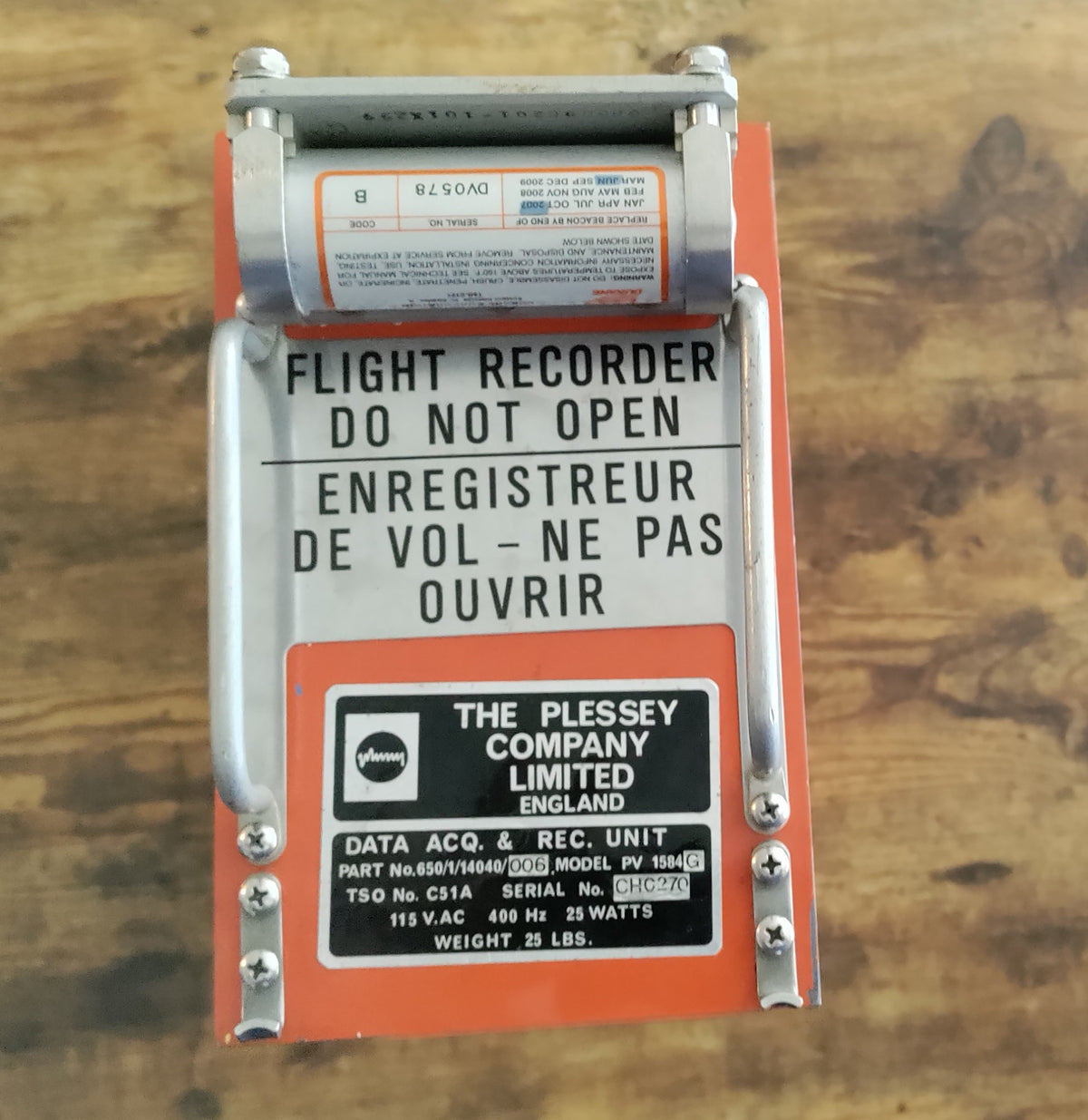 FLIGHT DATA RECORDER - 650/1/14040/006