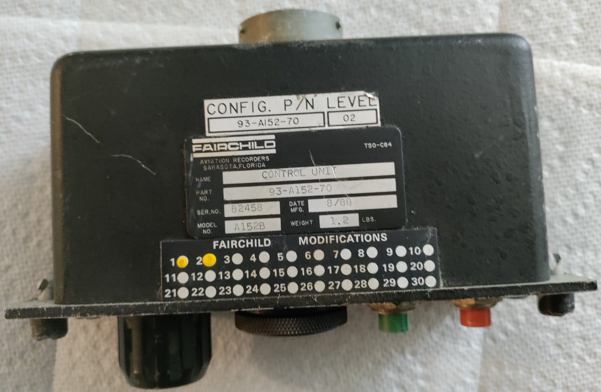 VOICE CONTROL UNIT - 93-A152-70