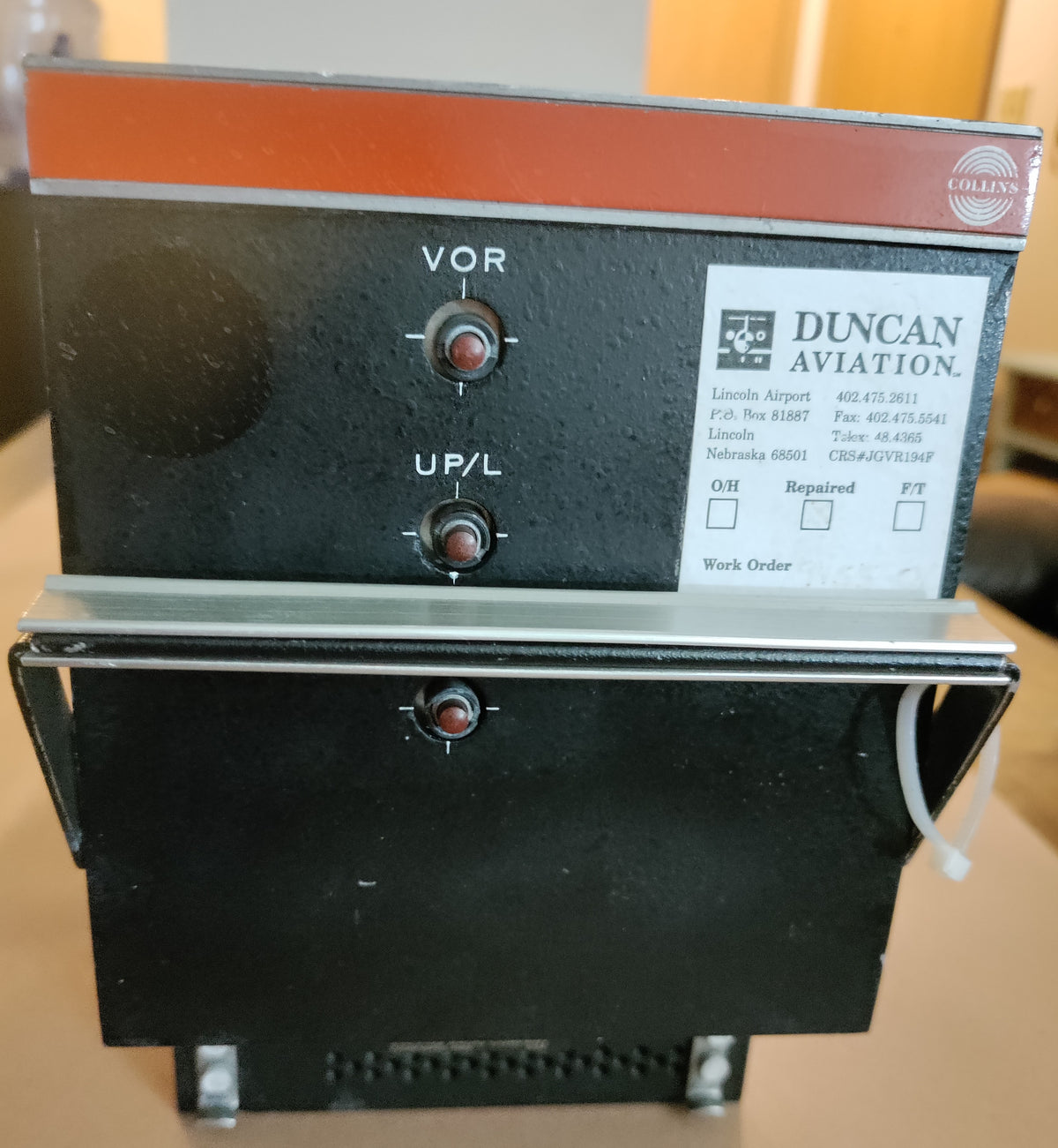 VOR-ILS RECEIVER - PART NO: 522-2450-016
