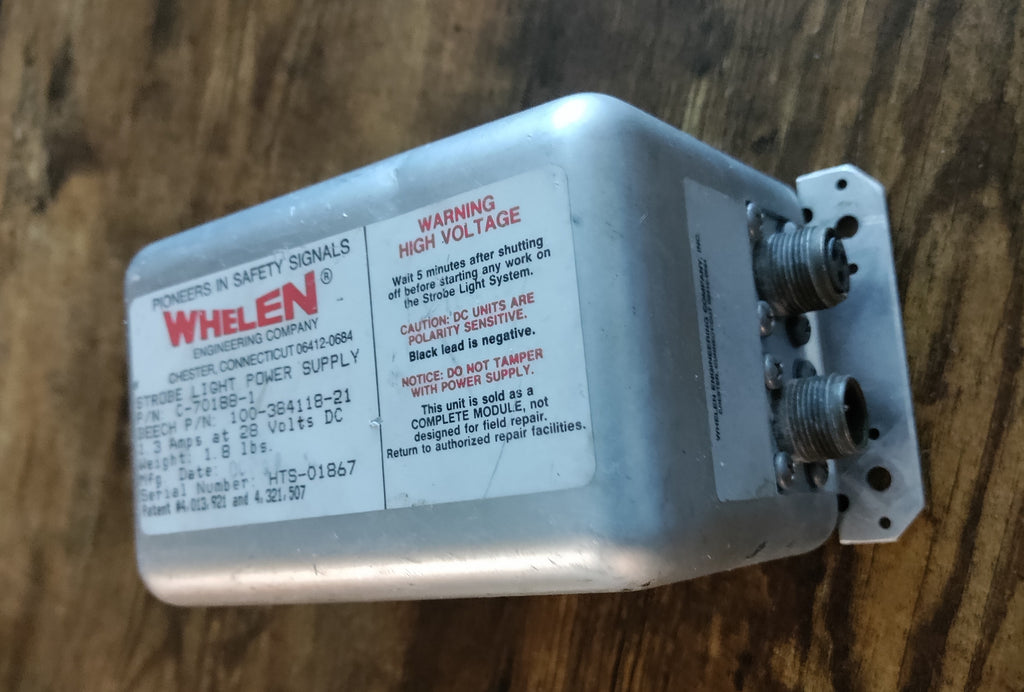 STROB LIGHT POWER SUPPLY - 100-384118-21