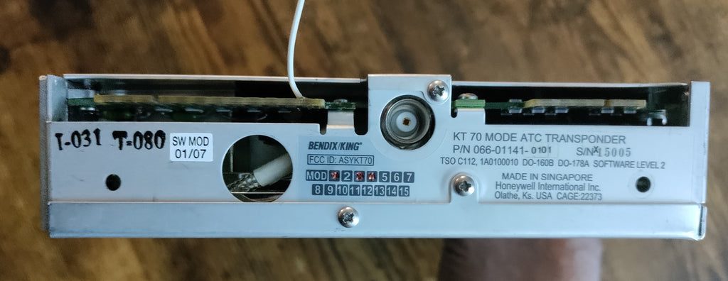 BENDIX-KING ATC TRANSPONDER -066-01141-0101