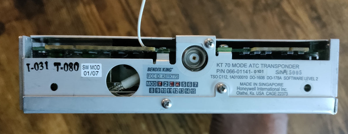 BENDIX-KING ATC TRANSPONDER -066-01141-0101