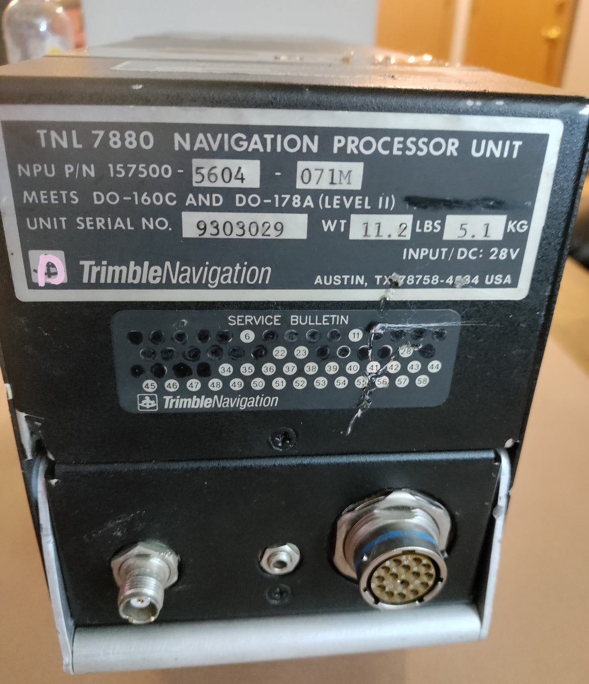 NAVIGATION PROCESSOR - 157500-5604-071M
