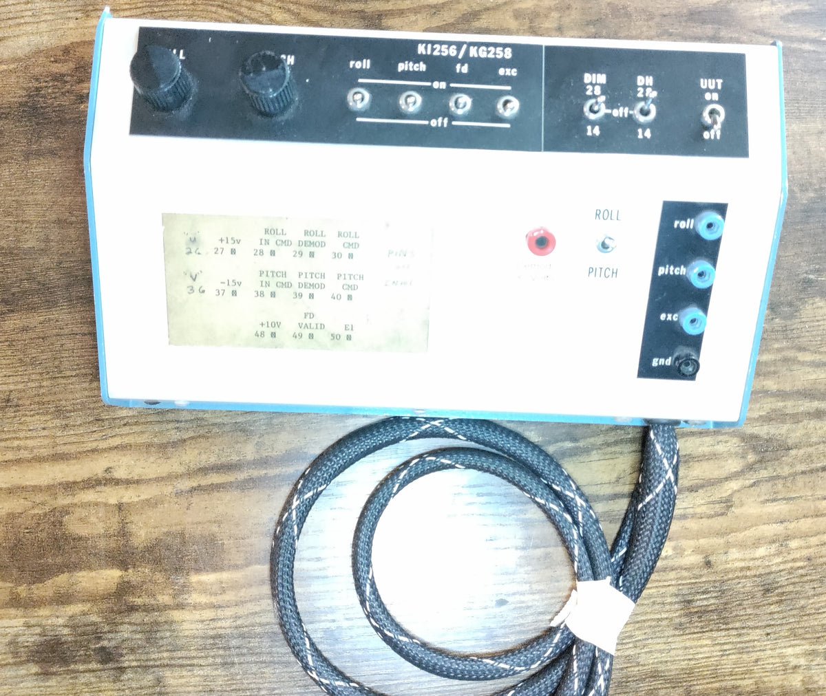 ROLL AND PITCH TESTER