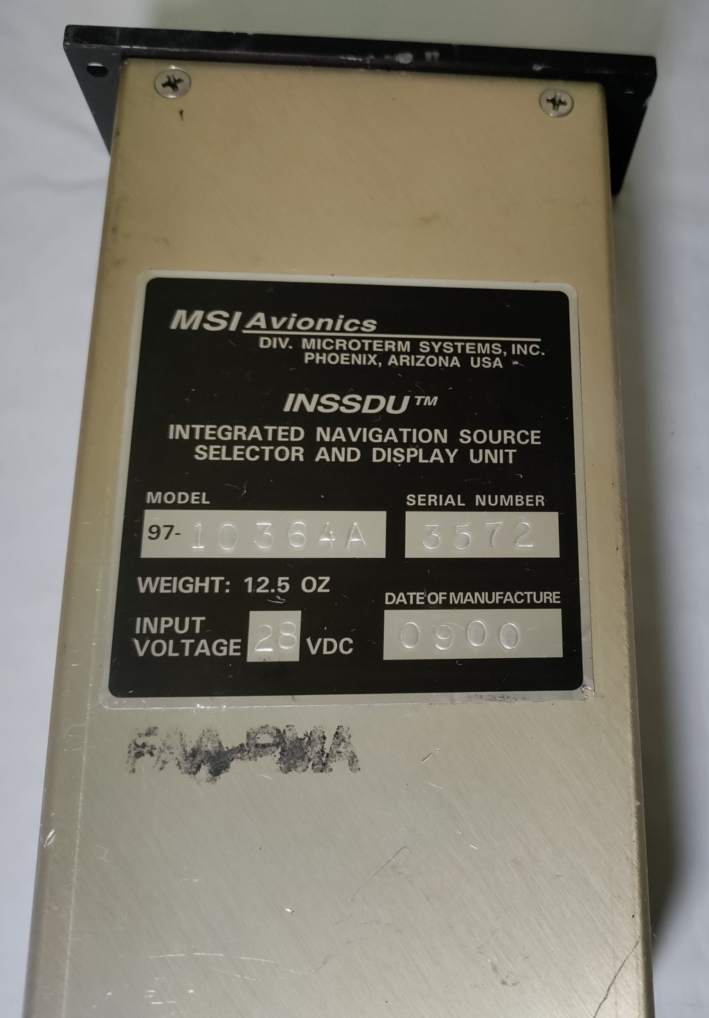 NAV CONTROL UNIT - 10364A