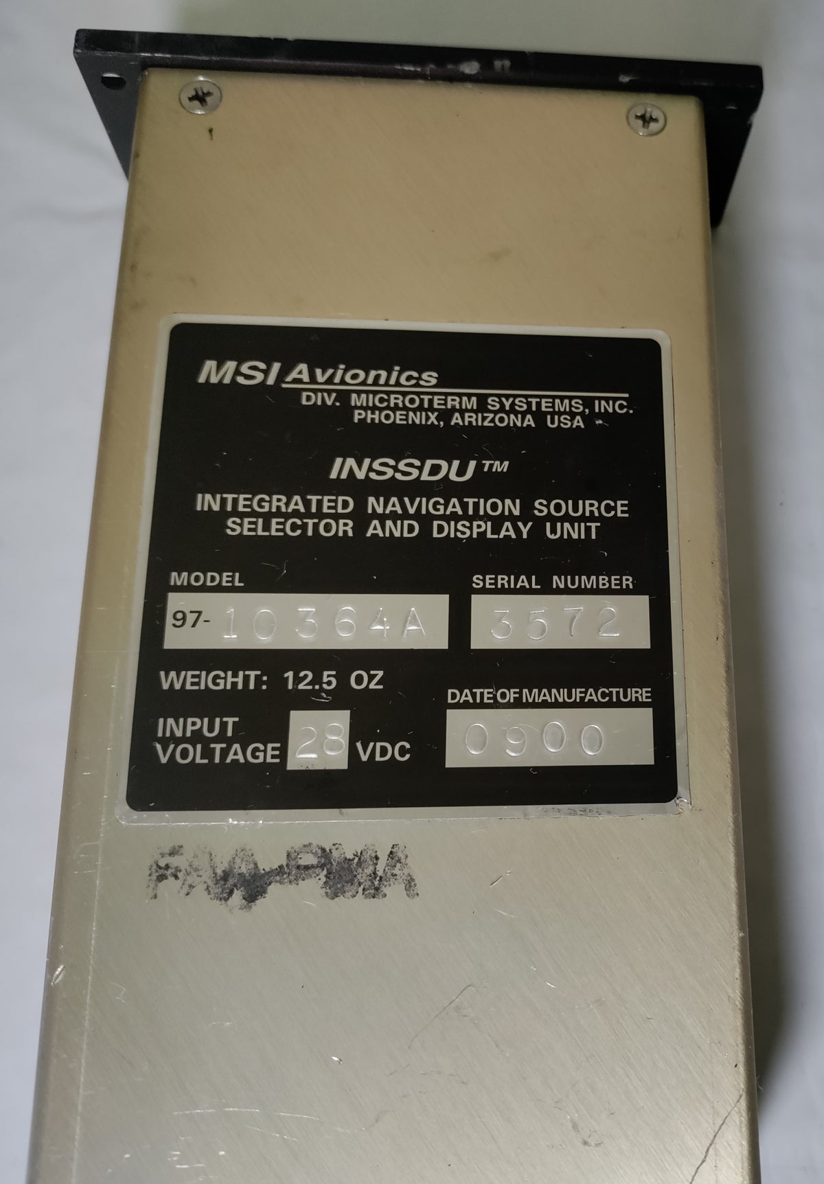 NAV CONTROL UNIT - 10364A